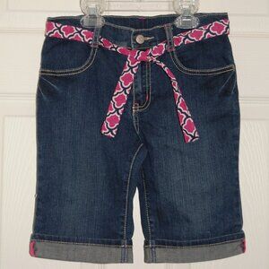 Gymboree Girls Size 9 (Waist: 25") Cotton Denim Shorts